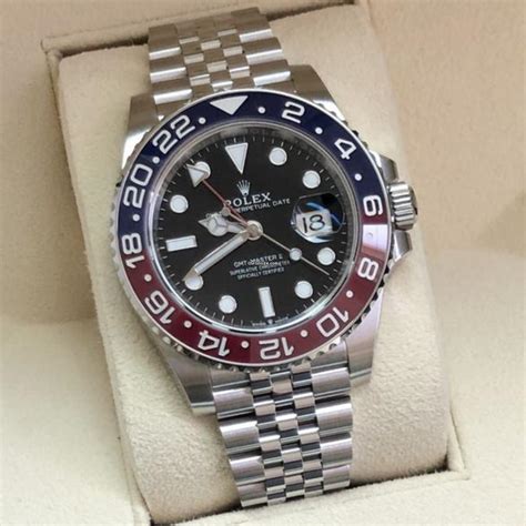 rolex white red blue|Rolex gmt Pepsi 2023.